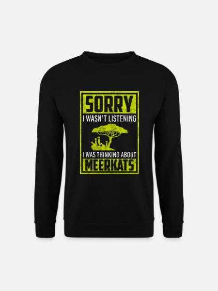 Wilderness transverse stripe mammal - Unisex Sweatshirt - black