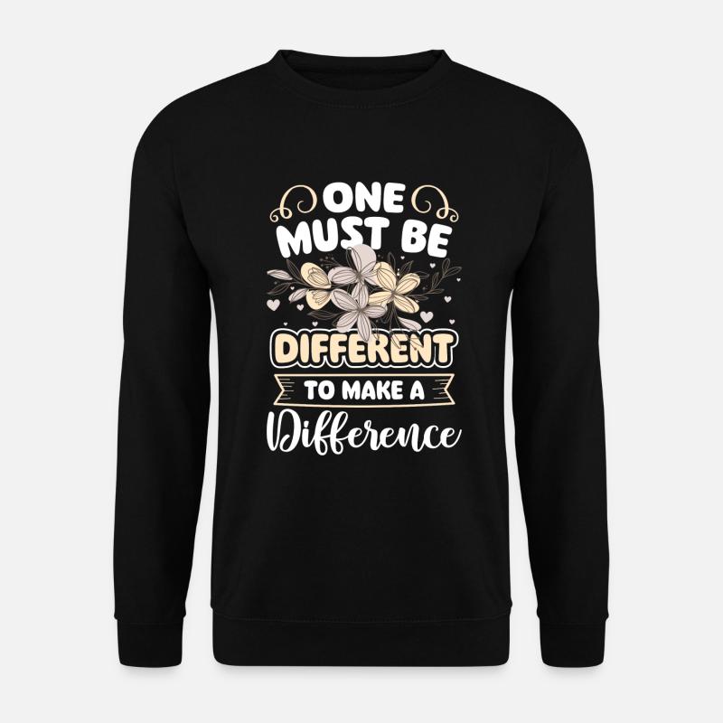Unique person special - Unisex Sweatshirt - black