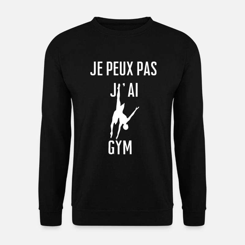 Ich kann kein Fitnessstudio haben - Unisex Pullover - Schwarz