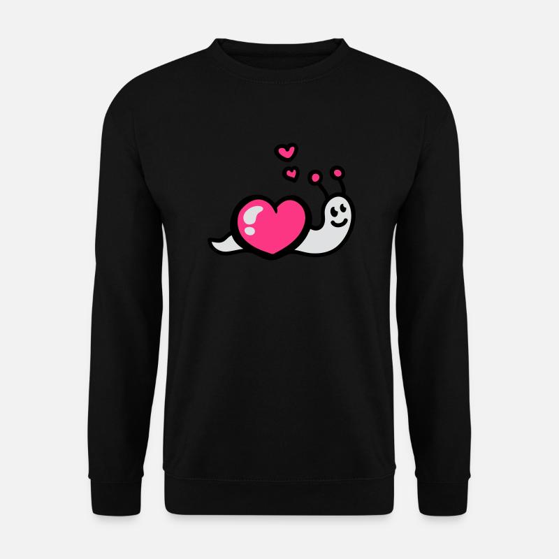 Heart worm 3 - Unisex Sweatshirt - black