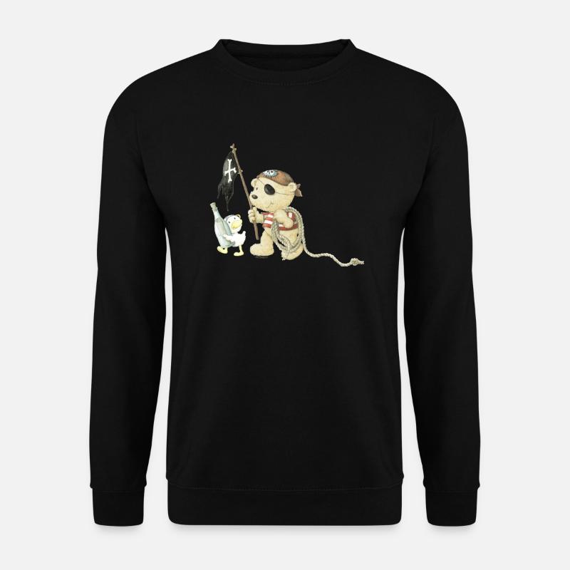 PP_Pirat_02 - Unisex Pullover - Schwarz