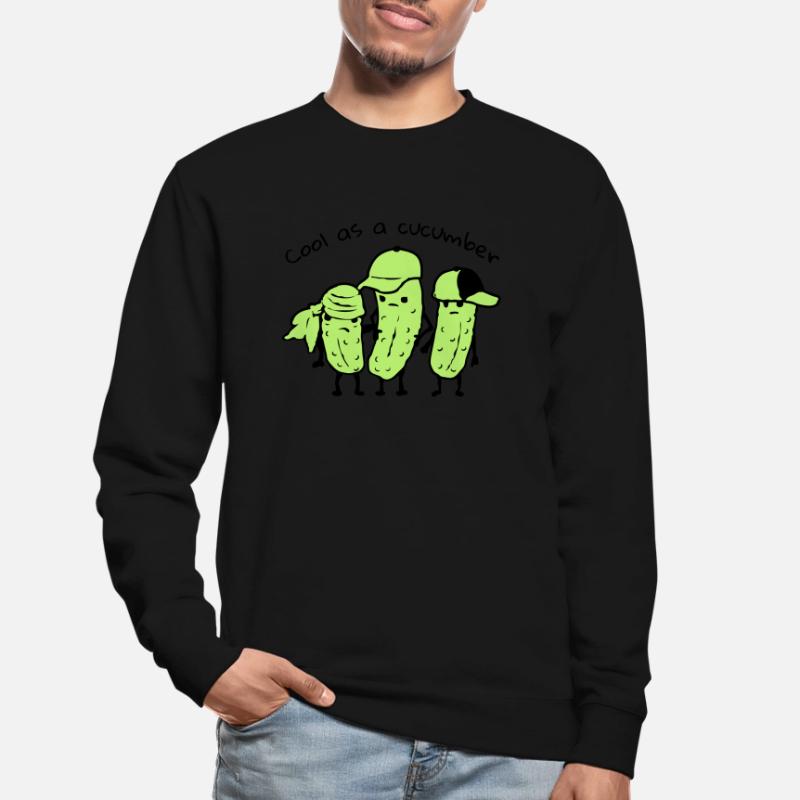 Froid comme un concombre Sweat-shirt Unisexe