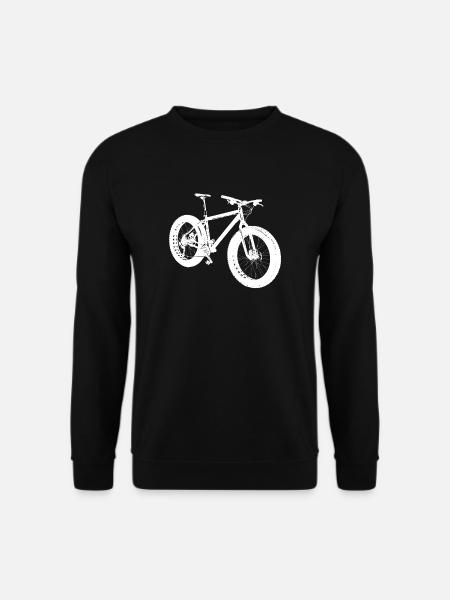 Fatbike Fahrrad Bike - Unisex Pullover - Schwarz