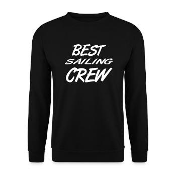Sail - Unisex Sweatshirt - black - Front - Alina (178cm) & Michal (187cm)