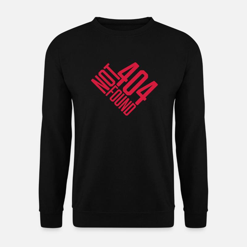Not found 404 Error - Unisex Pullover - Schwarz