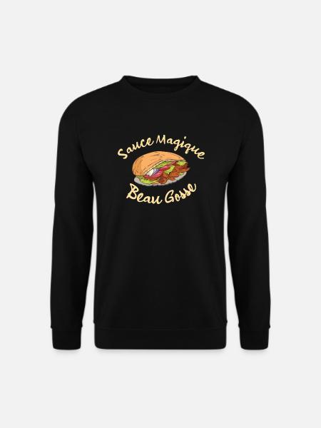 Sauce Magique Beau Gosse - Sweat-shirt Unisexe - noir