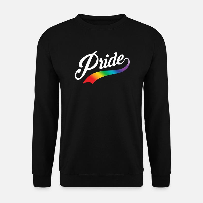 Script de fierté W clr - Sweat-shirt Unisexe - noir