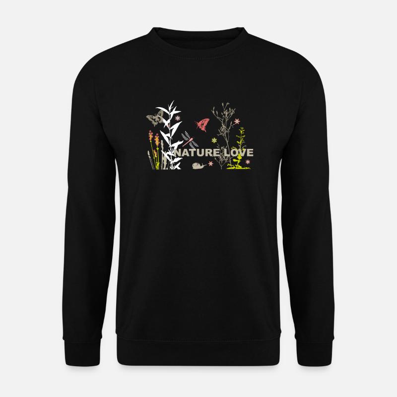 Nature Love Naturschutz Preserve And Protect - Unisex Pullover - Schwarz