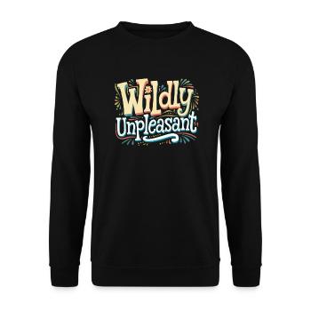Wildly Unpleasant 6 - Unisex Pullover - Schwarz - Vorne - Alina (178cm) & Michal (187cm)