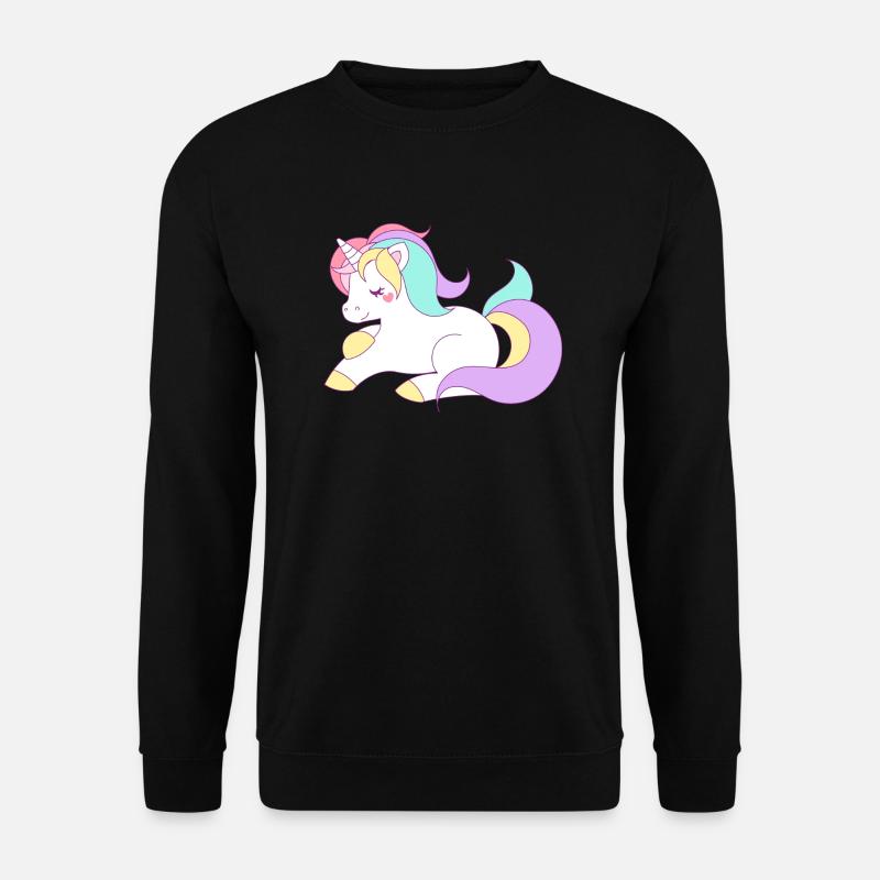 Einhorn - Unisex Pullover - Schwarz