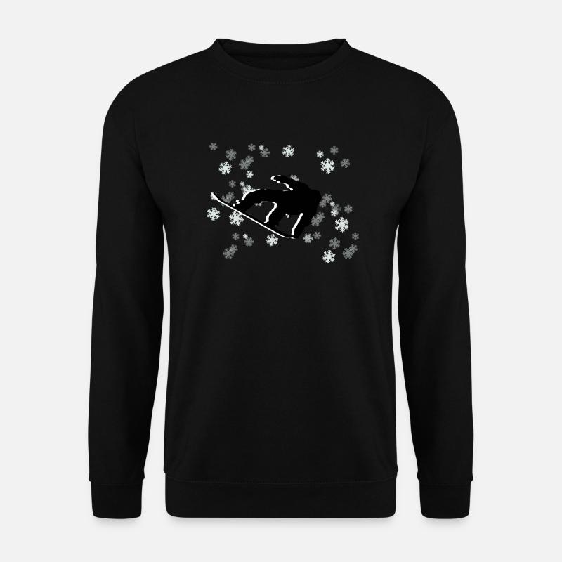 Snowboard - Unisex Pullover - Schwarz
