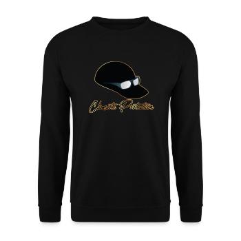 Climate Protection - Unisex Sweatshirt - black - Front - Alina (178cm) & Michal (187cm)