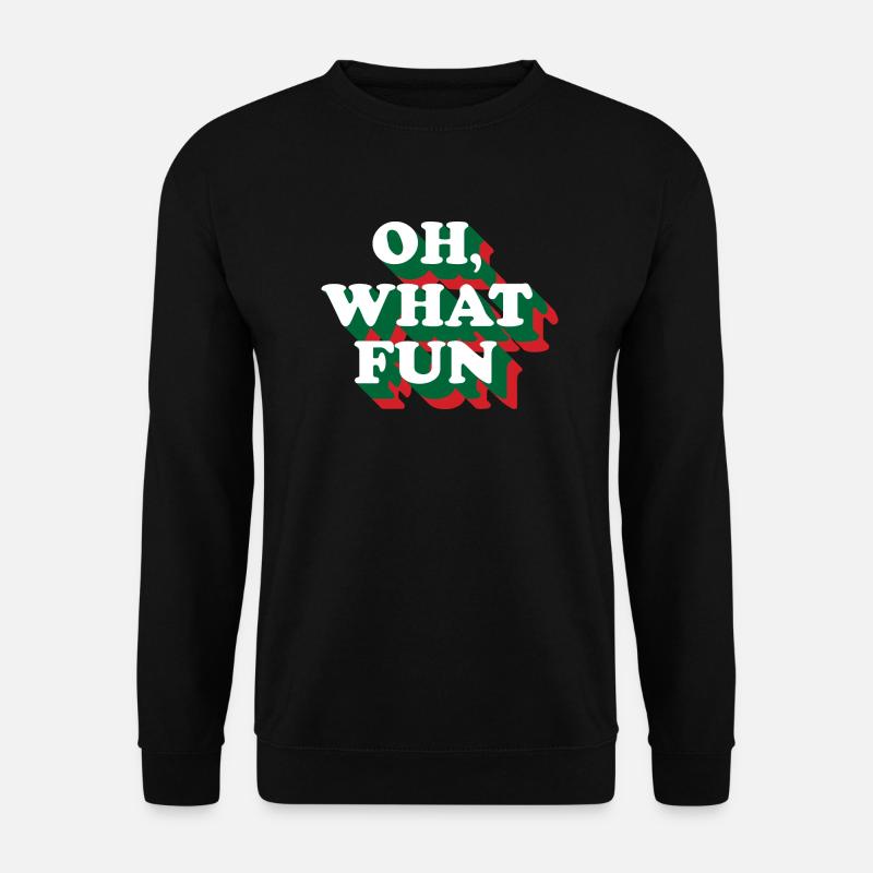 FUN - Unisex Pullover - Schwarz
