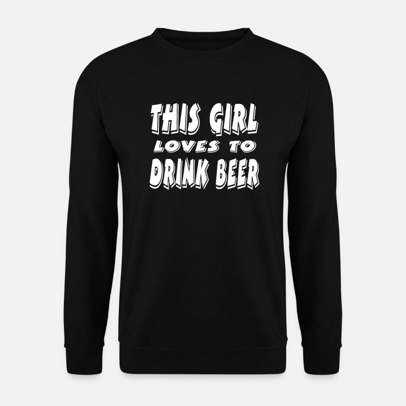 Bier - Unisex Pullover - Schwarz