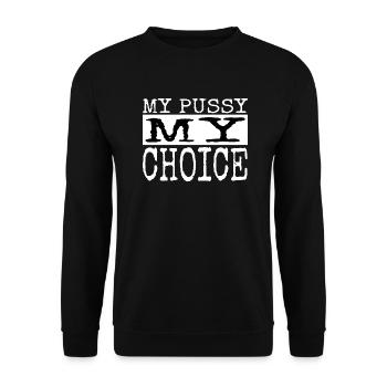 Cats Woman Bader Ginsburg Black Bans Black Lives - Unisex Sweatshirt - black - Front - Alina (178cm) & Michal (187cm)