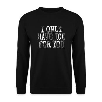 Dork Dictons Père Noël Cadeau de bande dessinée - Sweat-shirt Unisexe - noir - Devant - Alina (178cm) & Michal (187cm)