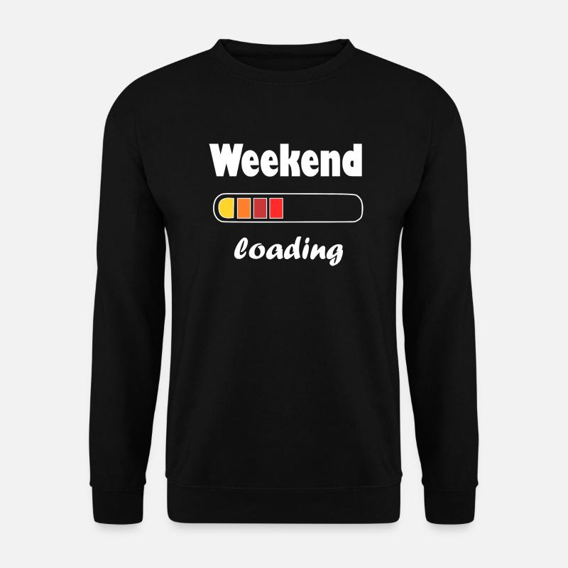 weekend loading - Unisex Pullover - Schwarz