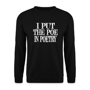 Comics Bday Books Lover Fun a Time Blagues Funny - Sweat-shirt Unisexe - noir - Devant - Alina (178cm) & Michal (187cm)