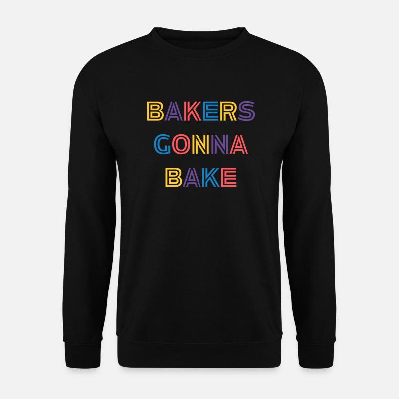 Bäcker werden backen - Unisex Pullover - Schwarz