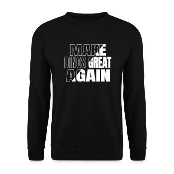 born 2004 cool rex boys statement birthday present - Unisex Pullover - Schwarz - Vorne - Alina (178cm) & Michal (187cm)