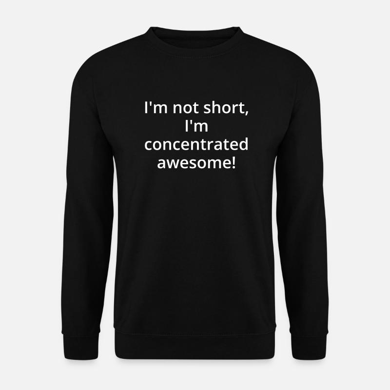 Concentrated awesome - Light - Unisex Sweatshirt - black