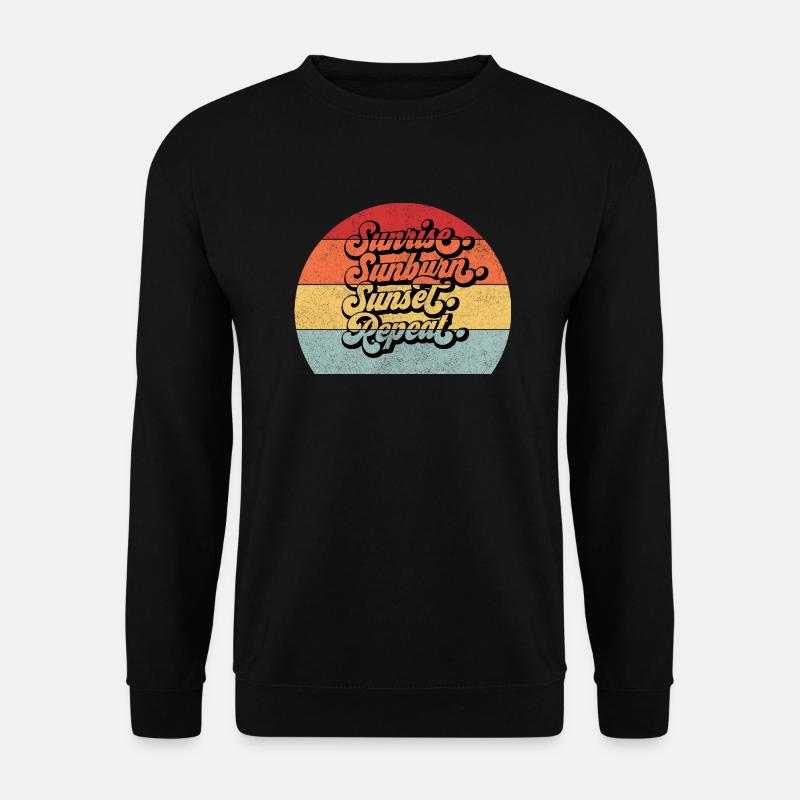 sunrise - Unisex Pullover - Schwarz