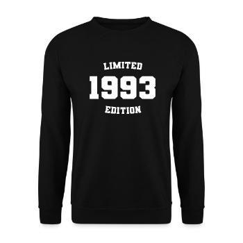 Édition limitée 1993 - Sweat-shirt Unisexe - noir - Devant - Alina (178cm) & Michal (187cm)