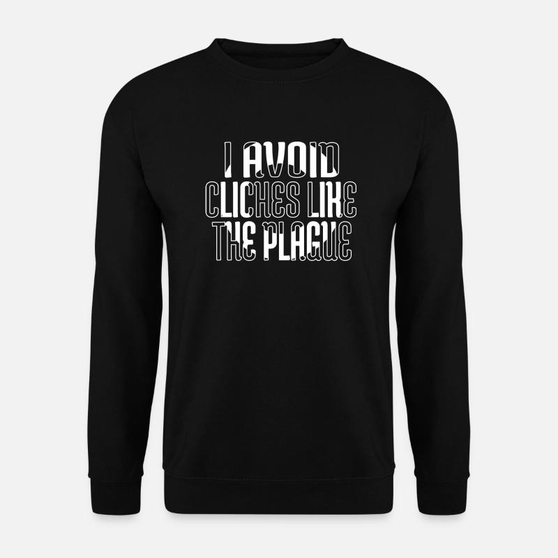 gift idea sayings creative writing - Unisex Pullover - Schwarz