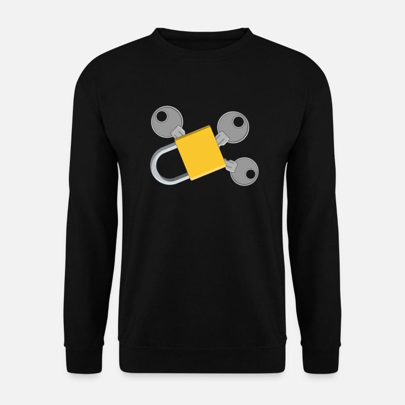 Schlüssel Chaos - Unisex Pullover - Schwarz