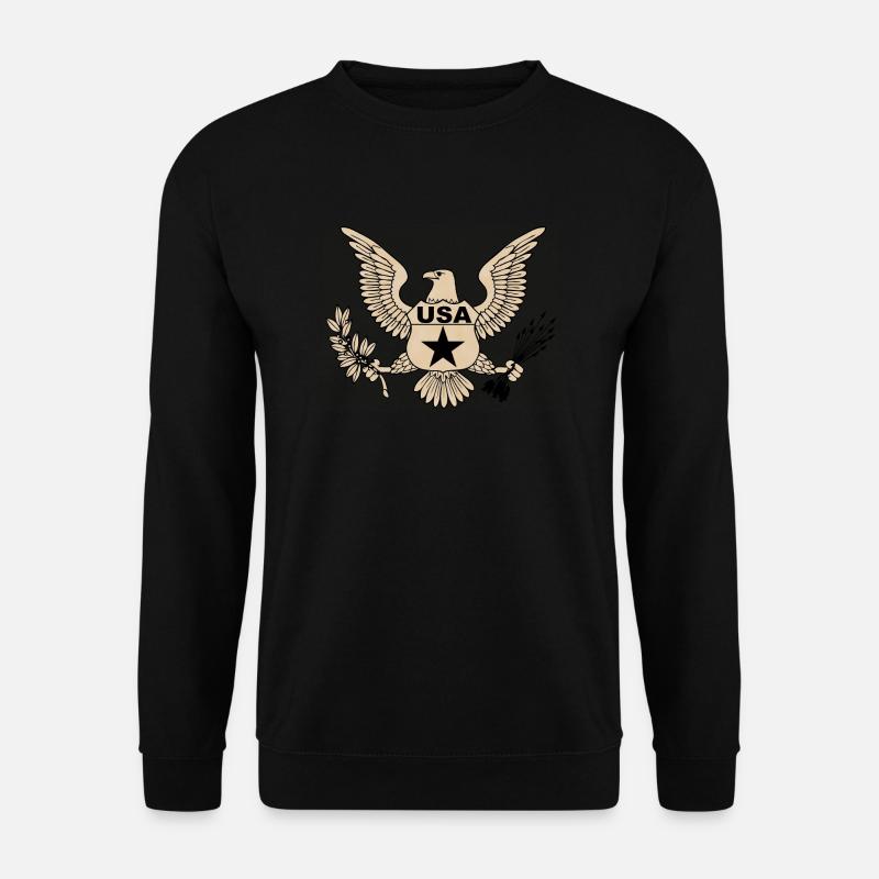 usa Armee 2 - Unisex Pullover - Schwarz
