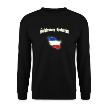 Schleswig-Holstein - Unisex Pullover - Schwarz - Vorne - Alina (178cm) & Michal (187cm)