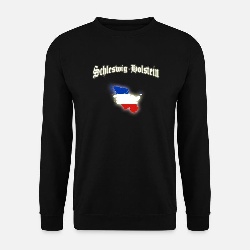 Schleswig-Holstein - Unisex Pullover - Schwarz