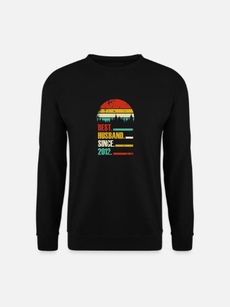 Best Husband since September 2012 Geschenk - Unisex Pullover - Schwarz