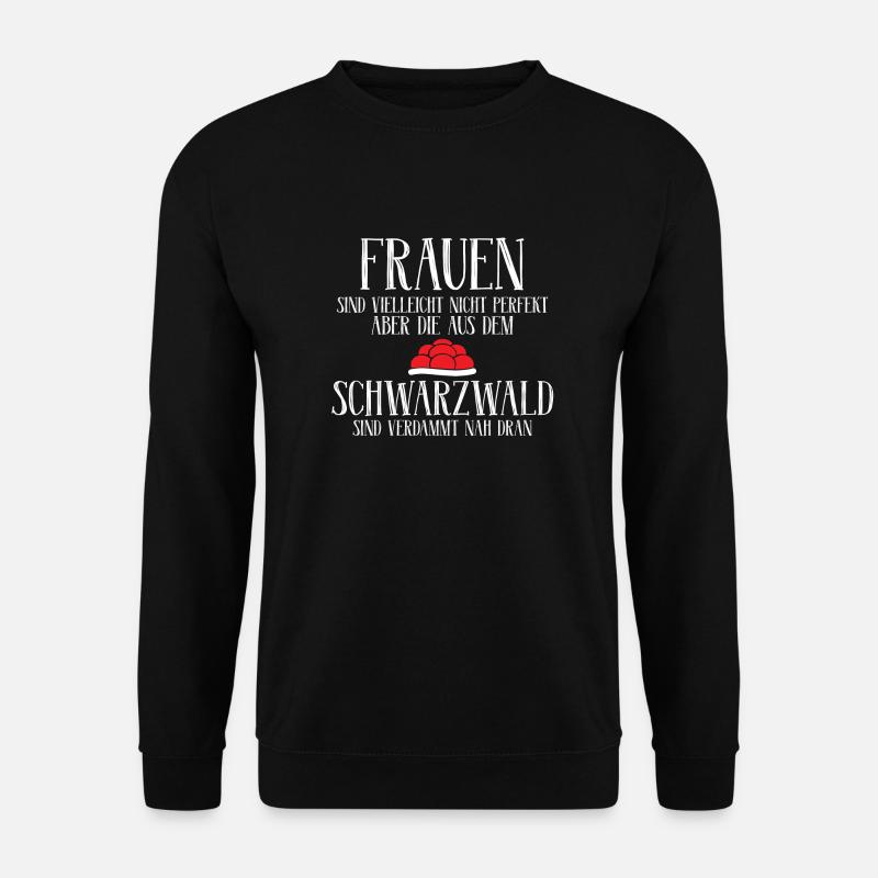 Frauen Schwarzwald Schwarzwaldmädel Geschenk - Unisex Pullover - Schwarz