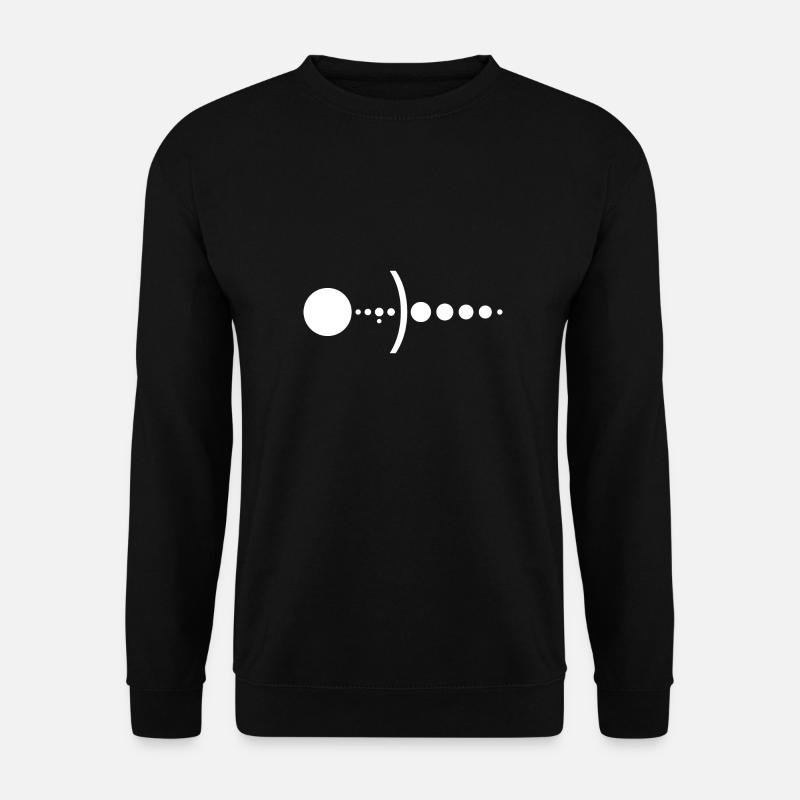 Parade der Planeten Art Kosmos Astronomie Space - Unisex Pullover - Schwarz