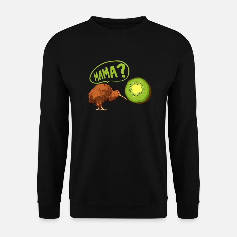 Kiwi trifft Kiwi Geschenk für eine - Unisex Pullover - Schwarz