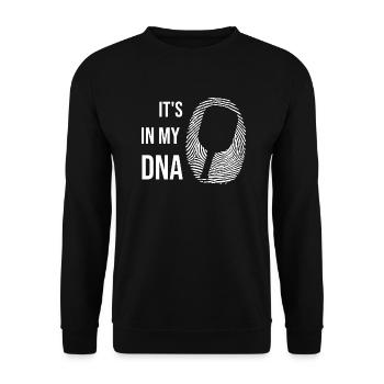 Pickleball Player BallSport Pickleball Gift - Unisex Sweatshirt - black - Front - Alina (178cm) & Michal (187cm)