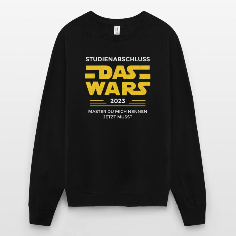 Studium Master Abschluss 2023 das wars Geschenk Unisex Pullover