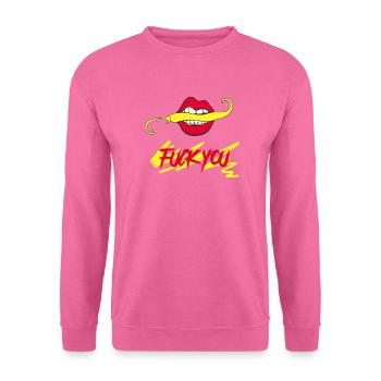 Fick dich - Unisex Pullover - Pink - Vorne