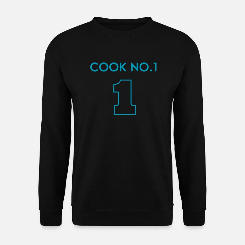 Chef Koch Nummer eins - Sternekoch - Unisex Pullover - Schwarz