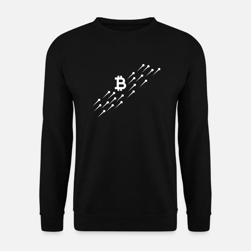 Crypto Bitcoin Trading - Sweat-shirt Unisexe - noir