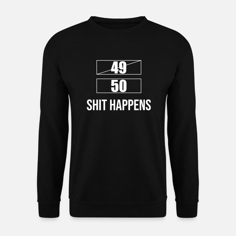 Merde arrive Lustiger Spruch - Sweat-shirt Unisexe - noir