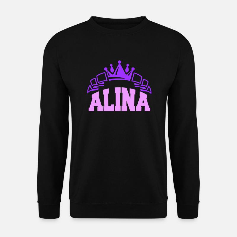 alina - Unisex Pullover - Schwarz