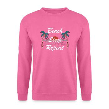 Wiederholung des Strandschlafs5 - Unisex Pullover - Pink - Vorne