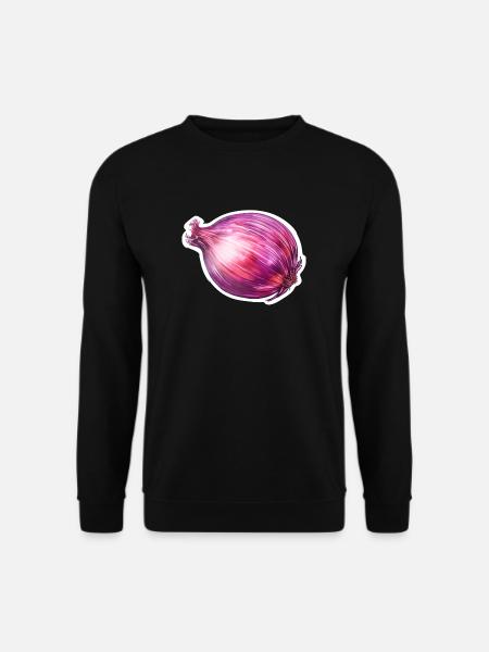 Onion red - Unisex Sweatshirt - black
