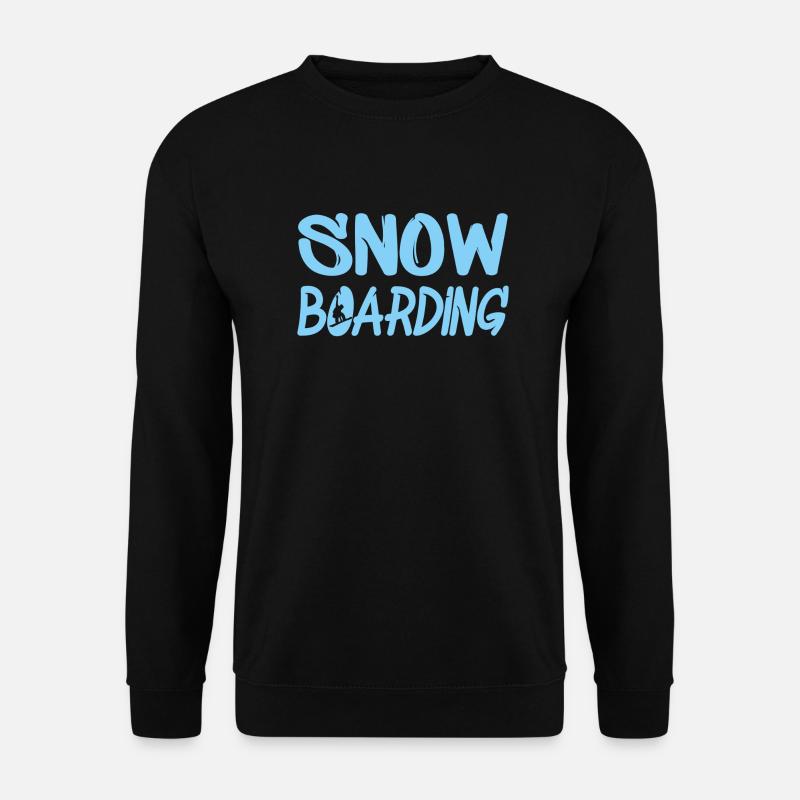 Snowboard - Unisex Pullover - Schwarz