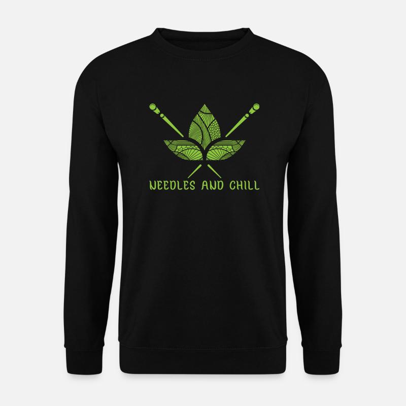 Akkupunktur - Unisex Pullover - Schwarz