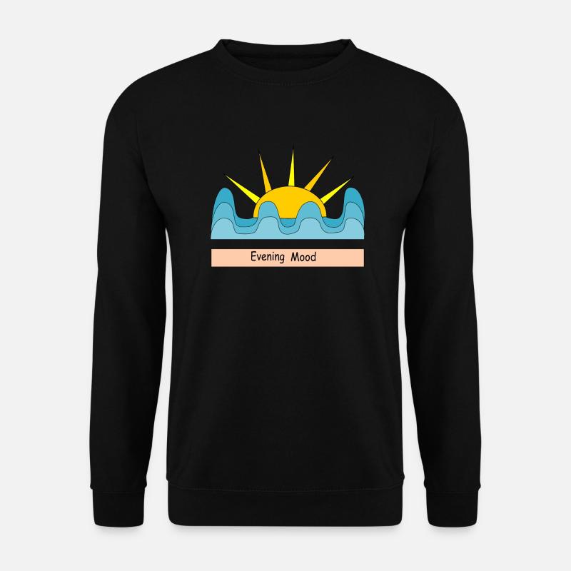 Evening Mood - Unisex Sweatshirt - black