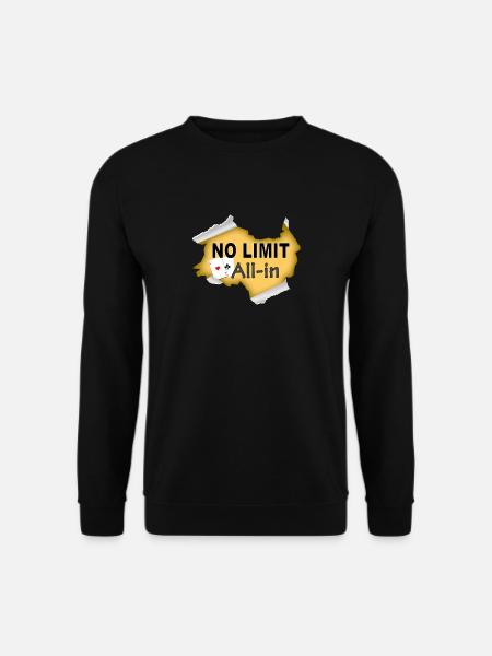 NO LIMIT - Sweat-shirt Unisexe - noir