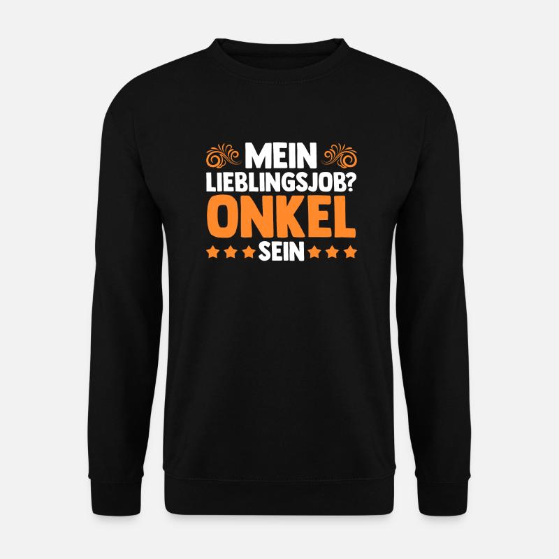 Onkel - Unisex Pullover - Schwarz